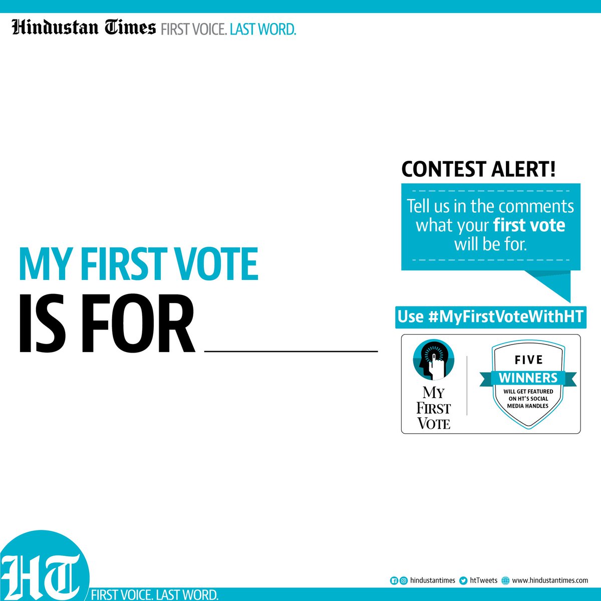 Advocating for a more connected and accessible India reflects httweets' emphasis on infrastructure and digital inclusion.
#FirstVoteWithHT