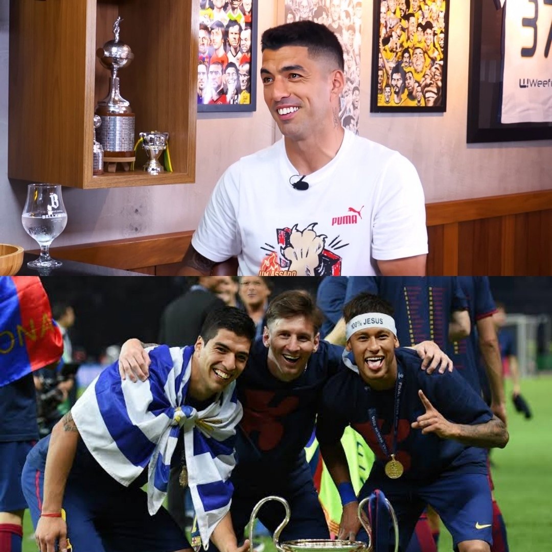 🚨🗣️ Luis Suarez: 

“Messi and Neymar helped me win the Golden Boot. I remember in one of the attacks, Messi passed the ball to Neymar, and Neymar stood in front of the goalkeeper, waiting to see if I was coming, because I was competing with Cristiano Ronaldo for the top scorer”