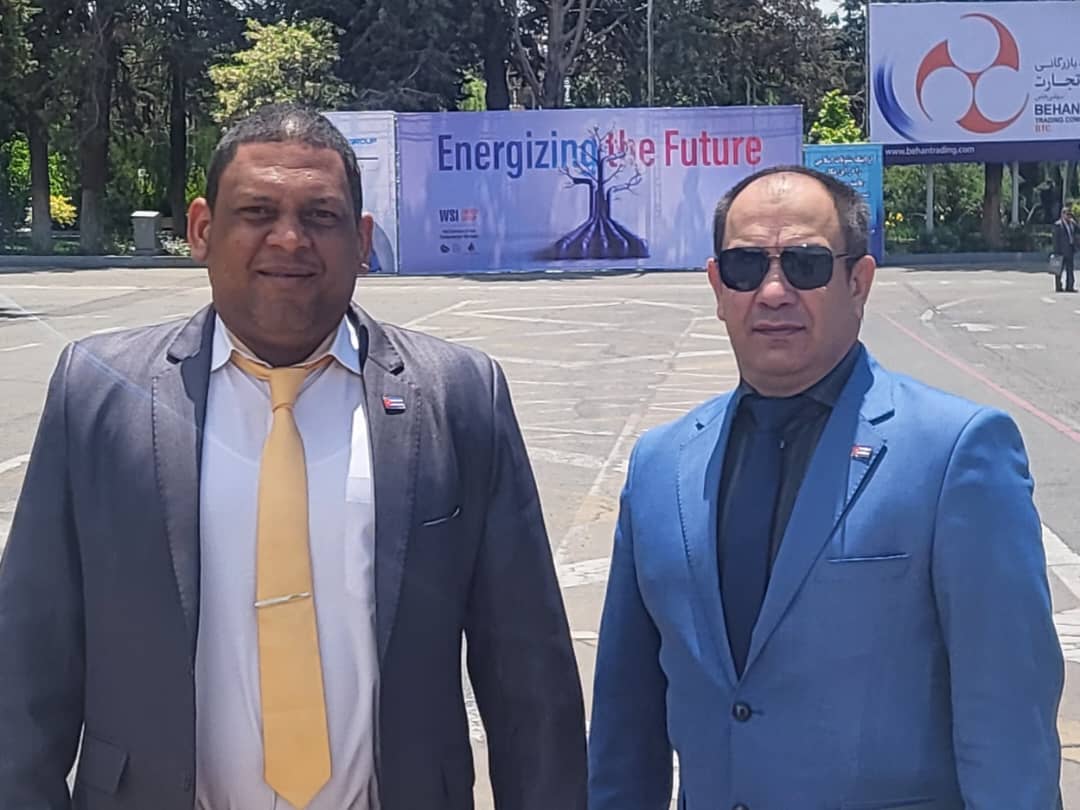 Participando en la 28 Exposición de Petróleo, Gas, Refinación y PetroQuimíca en Teheran, Irán. En representación de #Cuba, @EnergiaMinasCub y @Cubapetroleo1 .