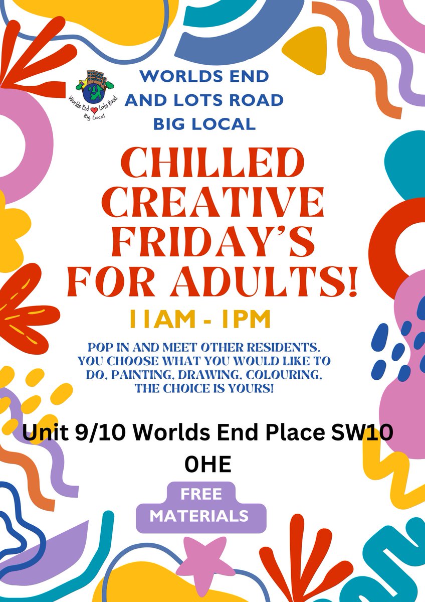 Pop along from Friday 24th May...
