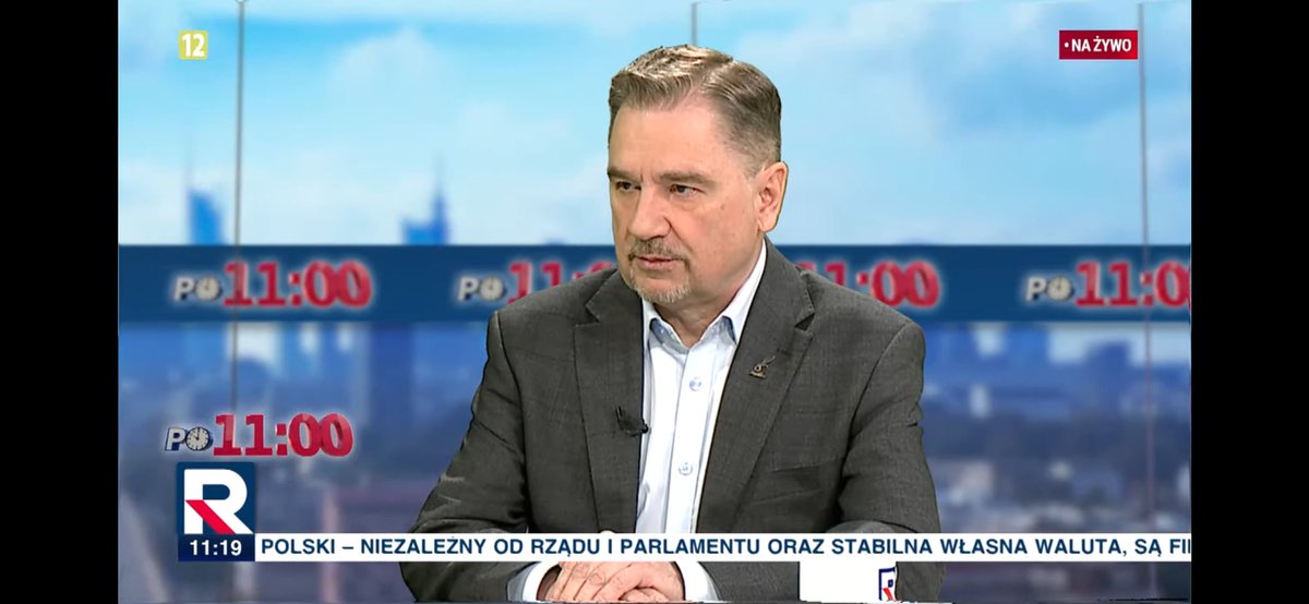 Teraz, na żywo w @RepublikaTV jestem gościem redaktora Klarenbacha w programie Po 11.