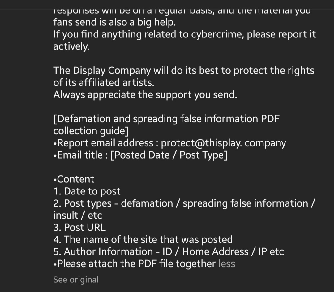 Announcement from IG.
For those spreading fake news and malicious comments..Report or send an email to the company..
hmm a lot will be reported..
#junseongho
#HisMan2