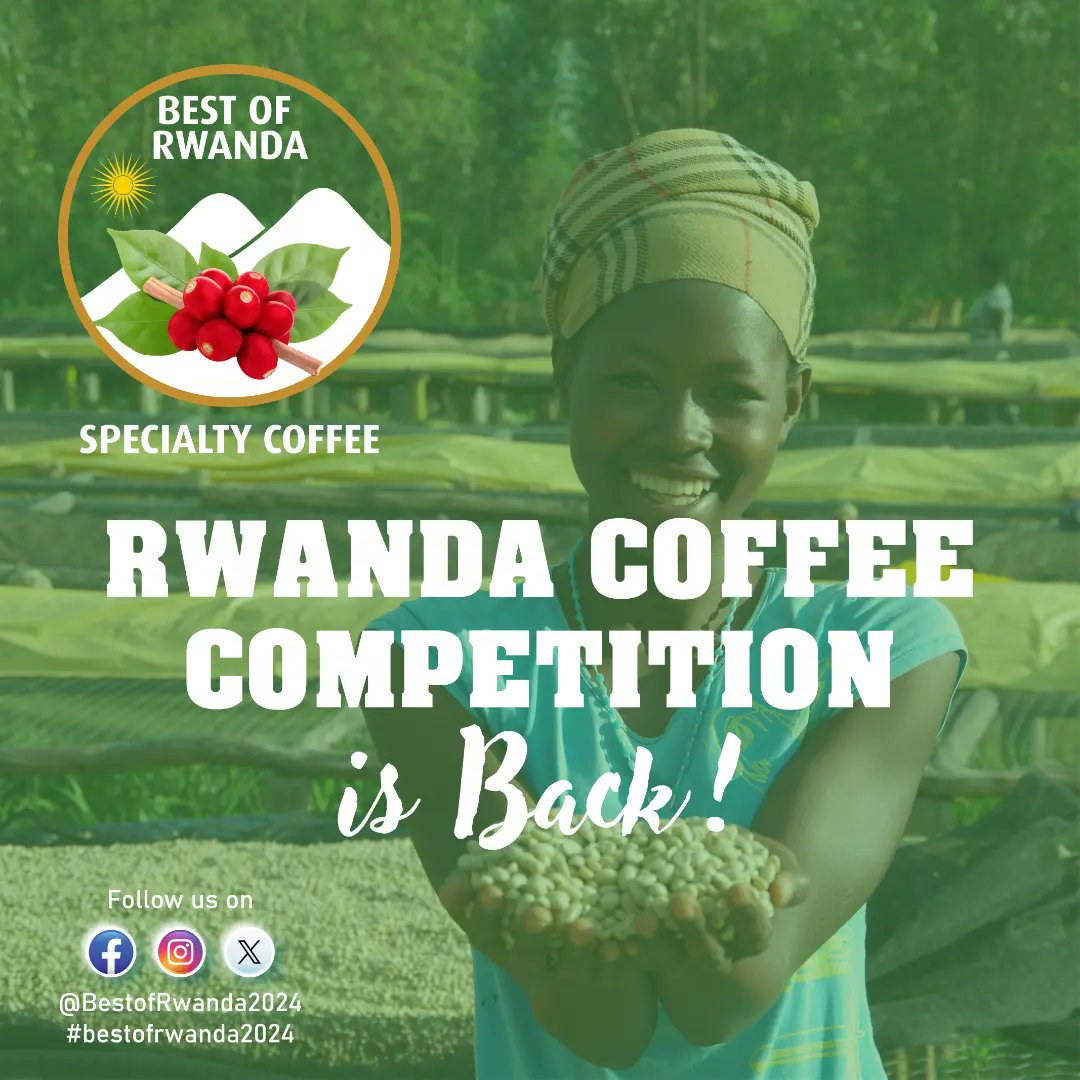 '☕️ Calling all coffee connoisseurs! 🌟 The Best of Rwanda 2024 competition is brewing! ☕️✨ #RwandaCoffee #CoffeeCompetition'
#Rwot