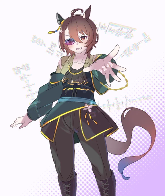 タキオンの新衣装 