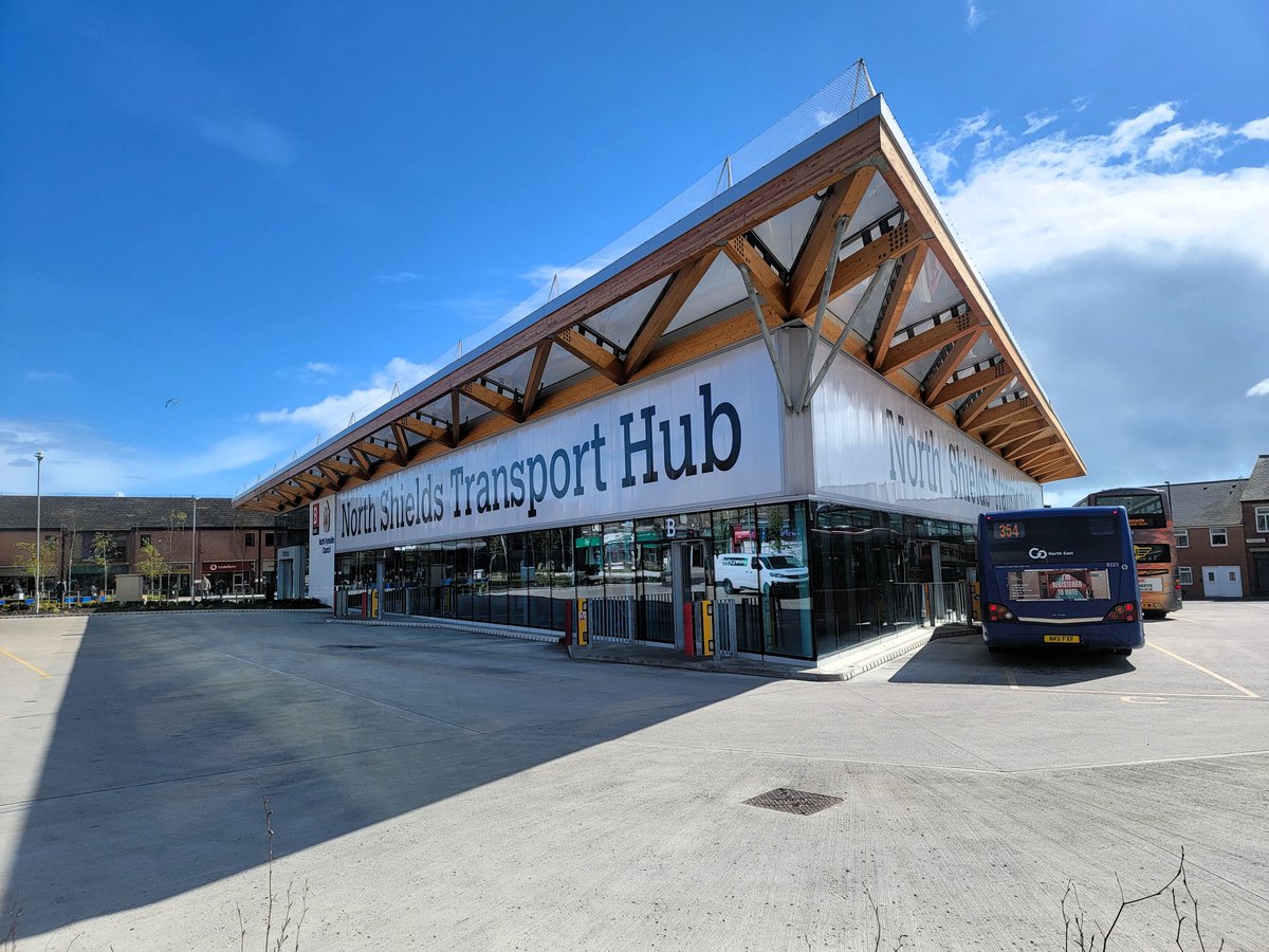 North Shields Transport Hub is in the running for six construction industry awards for its green and design credentials. You can read more here: bit.ly/3UOYxzg