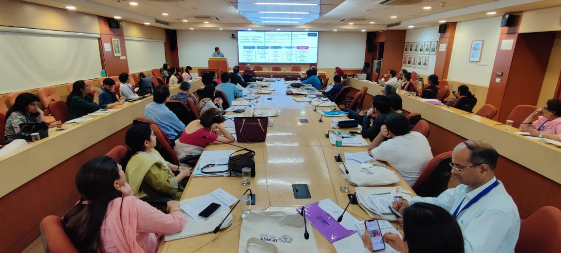 ICMRDELHI's tweet photo. ICMR hosted a two-day workshop to kickstart ICMR NHRP on Childhood Leukemia. With participation from 28 centers across India, project aims to elevate pediatric ALL care standards. Workshop provided valuable insights to enhance survivorship for children with ALL.#ChildhoodLeukemia https://t.co/sdz2STYEhy