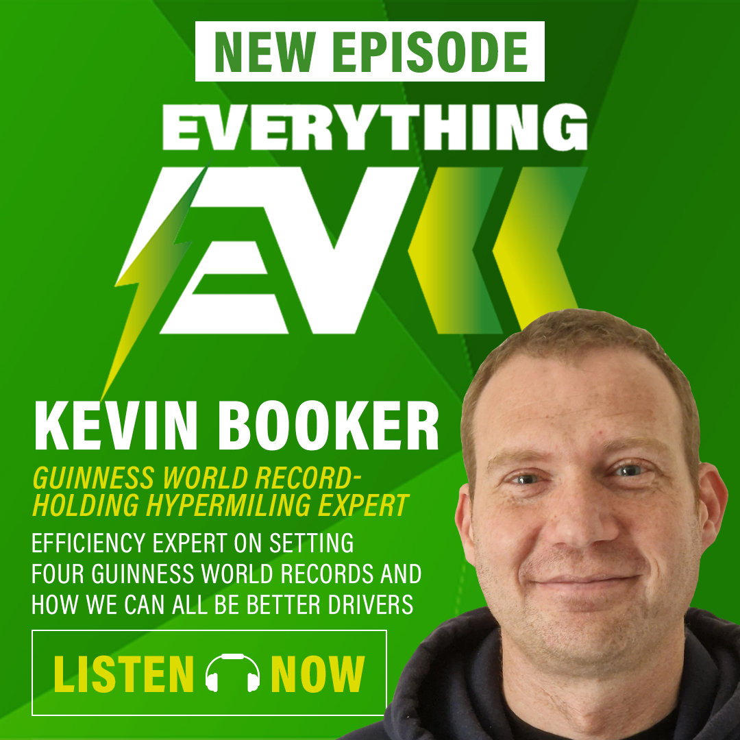 NEW Podcast episode released! 📢 This week we’re speaking to Kevin Booker, holder of four Guinness World Records for EV driving. #everythingev Listen here now! open.spotify.com/show/0Yg2fR4Hi…