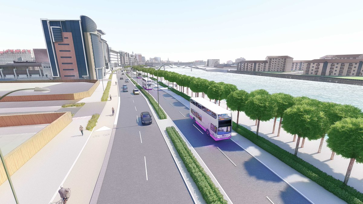 Come along to The Briggait next Wednesday (15 May, noon - 3pm) to find out more about proposals for the Broomielaw and Clyde Street #Avenues. More info 👉 ow.ly/qFNj50RA6xC