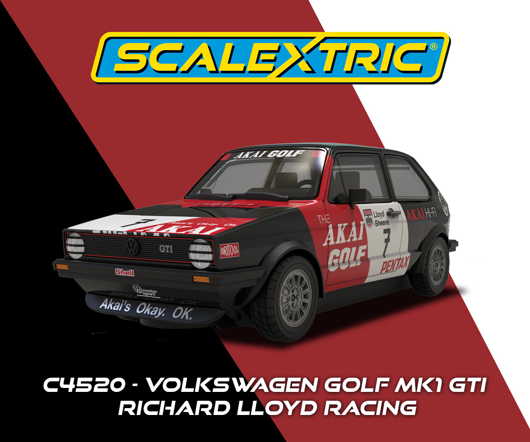 You asked, we’ve delivered. Another Mk1 GTI is coming to the range, this time in racing form 💨 Pre-order here 👉 bit.ly/44BKnVn #ScalextricSummerReleases