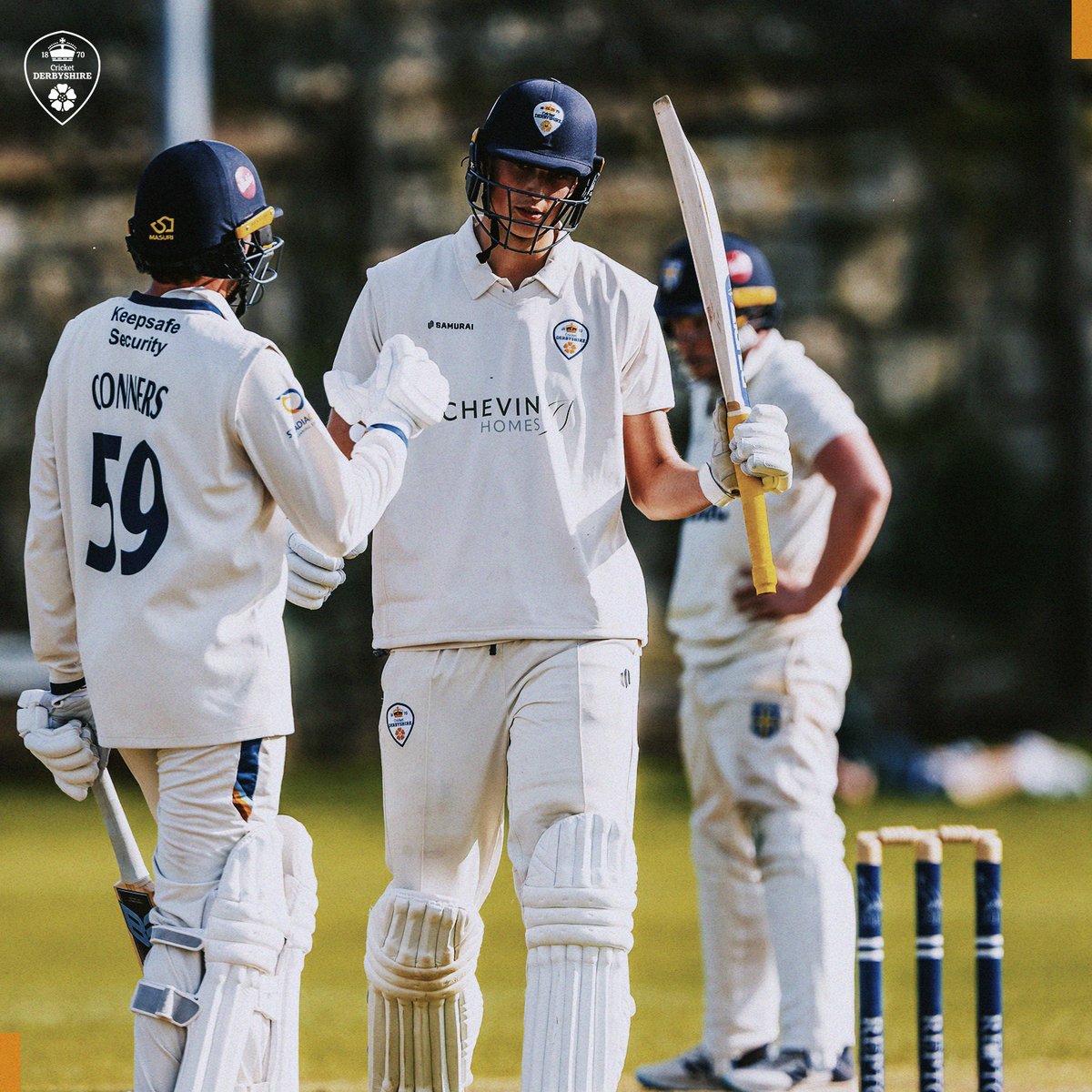𝐀 𝐦𝐚𝐭𝐜𝐡-𝐰𝐢𝐧𝐧𝐢𝐧𝐠 𝐤𝐧𝐨𝐜𝐤 👏 Harry Moore struck an unbeaten 64 off 68 balls yesterday to guide the Second XI to victory! #WeAreDerbyshire