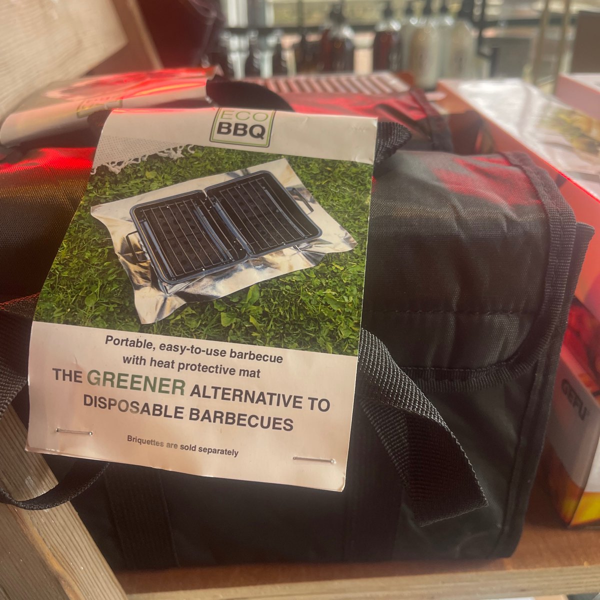 The sun is finally out 😎 We have in store greener alternatives to the disposable BBQ - ECO BBQ #trevormottram #tunbridgewells #kent #thepantiles #homeofcooking