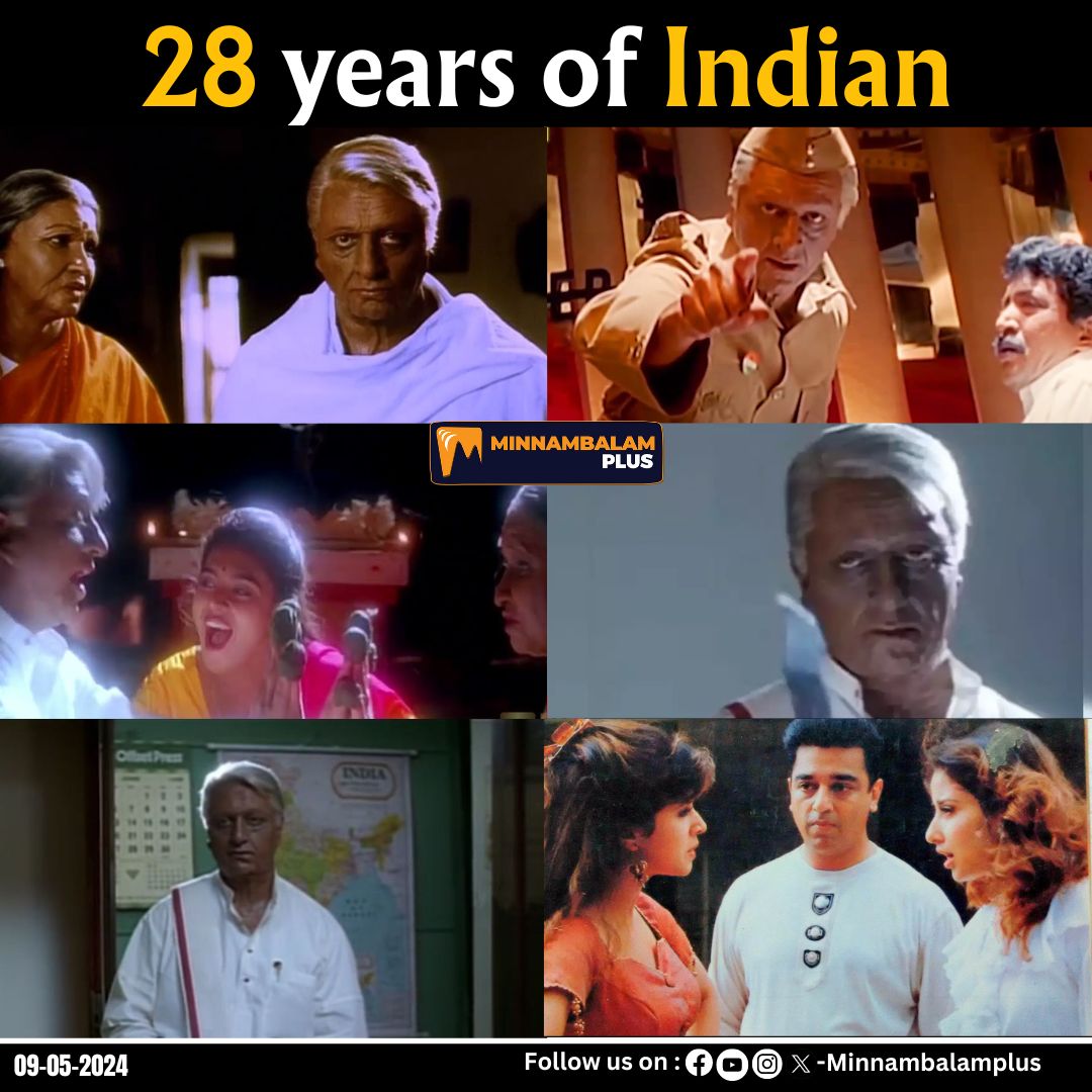 28 years of Indian 💥

#Minnambalamplus #indian #28yearsofindian #kamalhaasan #directorshankar #TamilCinema