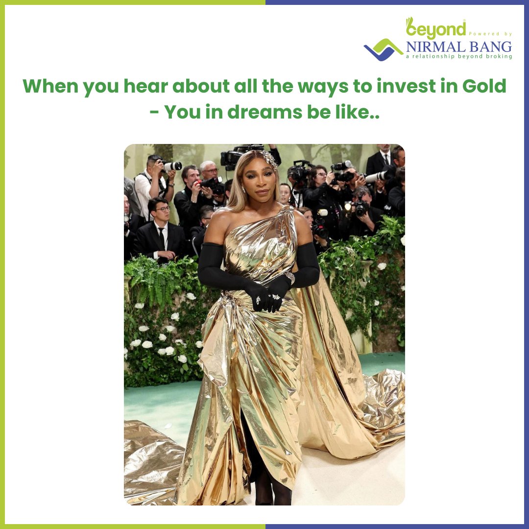 A Gold investors dream be like.... 🙈

#NirmalBang #MetGala #MetGala2024 #SocialMediaTrends