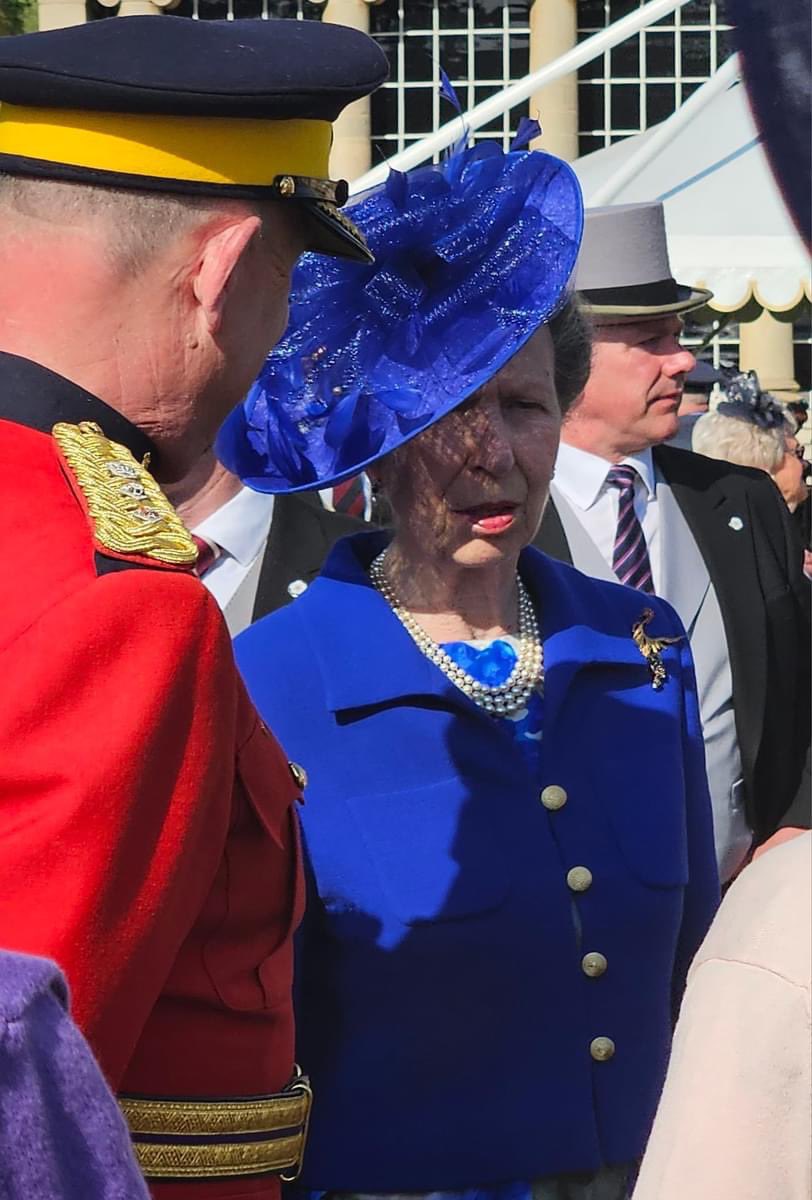 I have a very secretive cousin, who had the most wonderful day at Buckingham Palace garden party! I’m quite envious to say the least but here are just a couple photos @RoyalFamily #BuckinghamPalace #KingCharles #PrincessRoyal #DukeOfEdinburgh