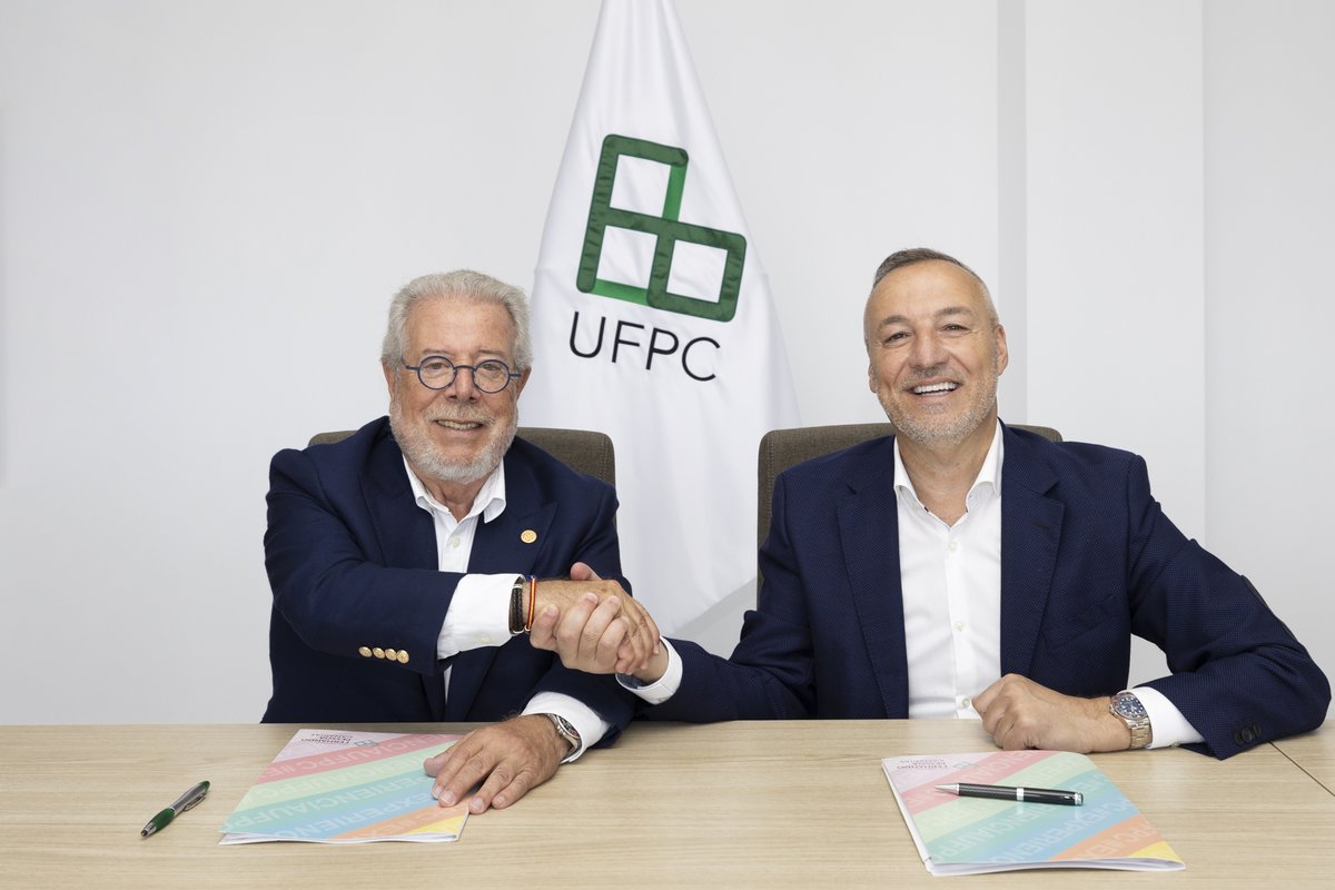 🫱🏽‍🫲🏾 La UD Las Palmas firma un convenio de colaboración con la Universidad Fernando Pessoa Canarias. 🔸 bit.ly/44y77pg #LaUniónHaceLasPalmas 💛💙 #LaUniónDePorVida