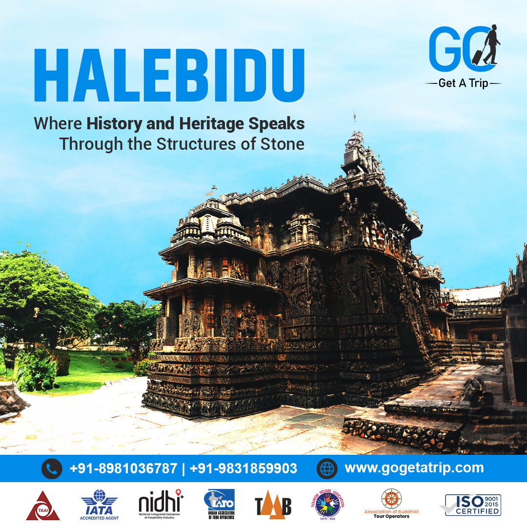 Witness the majestic stone carvings of the Hoysala era and feel the historical charm of cultural India. Contact Go Get A Trip ✈️ to book your tour.   

#gogetatrip #hoysela #India #heritage #historicalplaces #adventuretravel #travelwithus #ilovetravel
