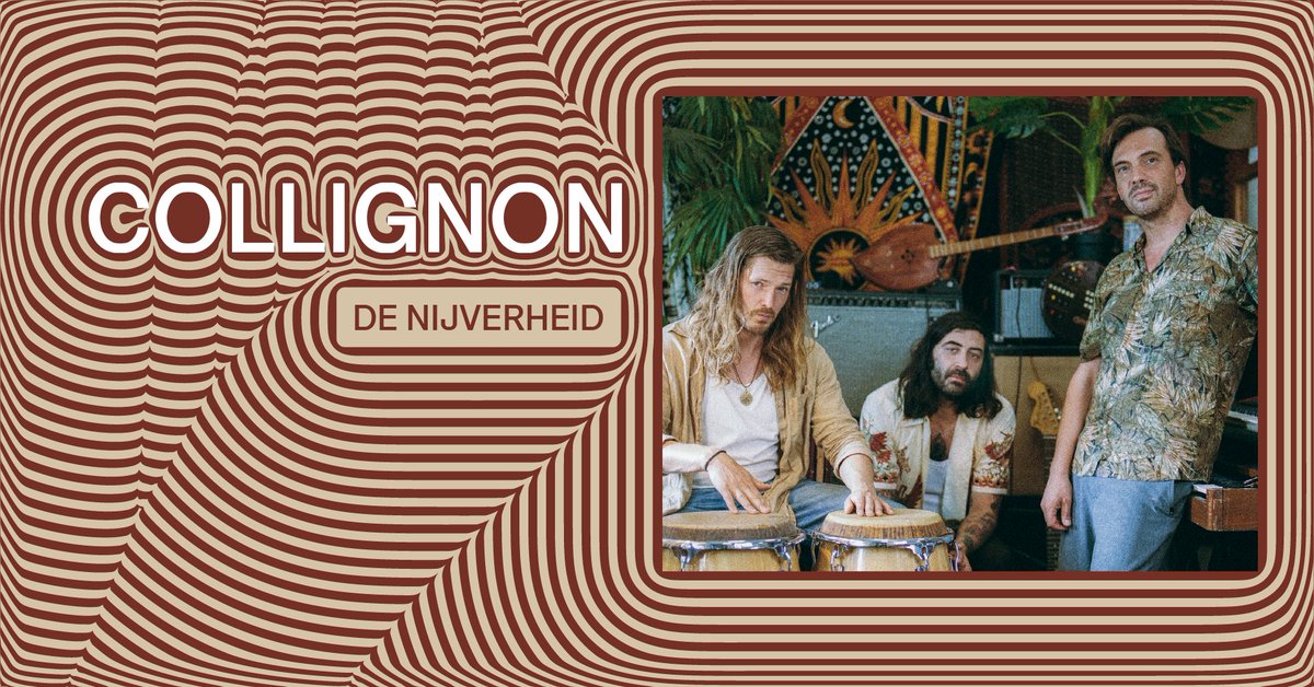 Net bevestigd: donderdag 31 okt zal COLLIGNON het publiek op De Nijverheid laten dansen met een explosieve live-ervaring van hun nieuwe album 'Bicicleta' vol opwindende traditionele niet-Westerse dansritmes en elektronische klanken. Tickets & info via: ekko.nl/event/colligno…