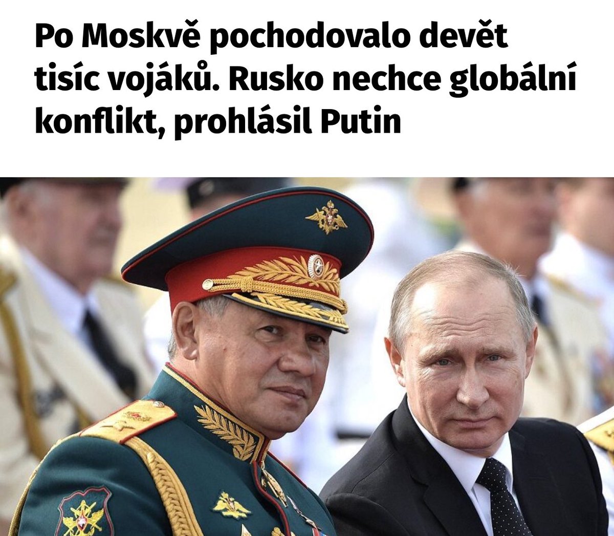 Tahle věta, by nás měla varovat. Úplně stejně nechtěl napadnout Ukrajinu. “Rusko nechce globální konflikt, prohlásil Putin” forum24.cz/po-moskve-poch…