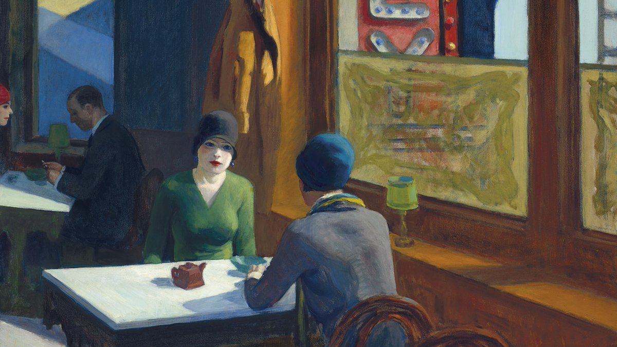 57 anni fa ci lasciava #EdwardHopper, pittore e illustratore tra i maggiori esponenti del Realismo americano🎨​
Rappresenta su tela le attività quotidiane delle persone comuni in una realtà sociale contemporanea, immergendole in un'atmosfera sfuggente, evocativa e nostalgica.