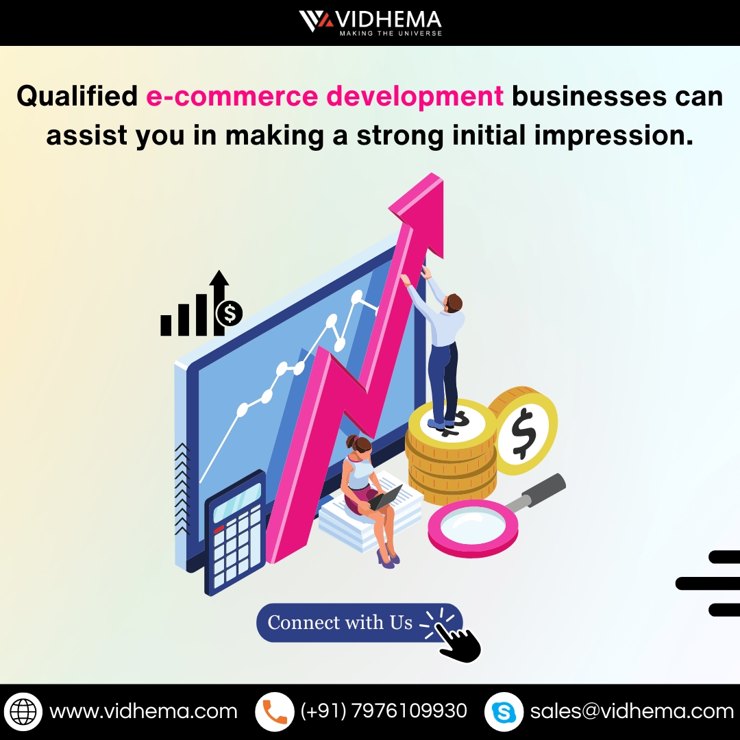 We have a skilled team available to assist you in creating a memorable online presence. Reach out to us right now!   

Connect With Us: vidhema.com/ecommerce-deve…  

#webdevelopment #ecommerce #firstimpressions #ecommerce #developers #development #tech #vidhematechnologies