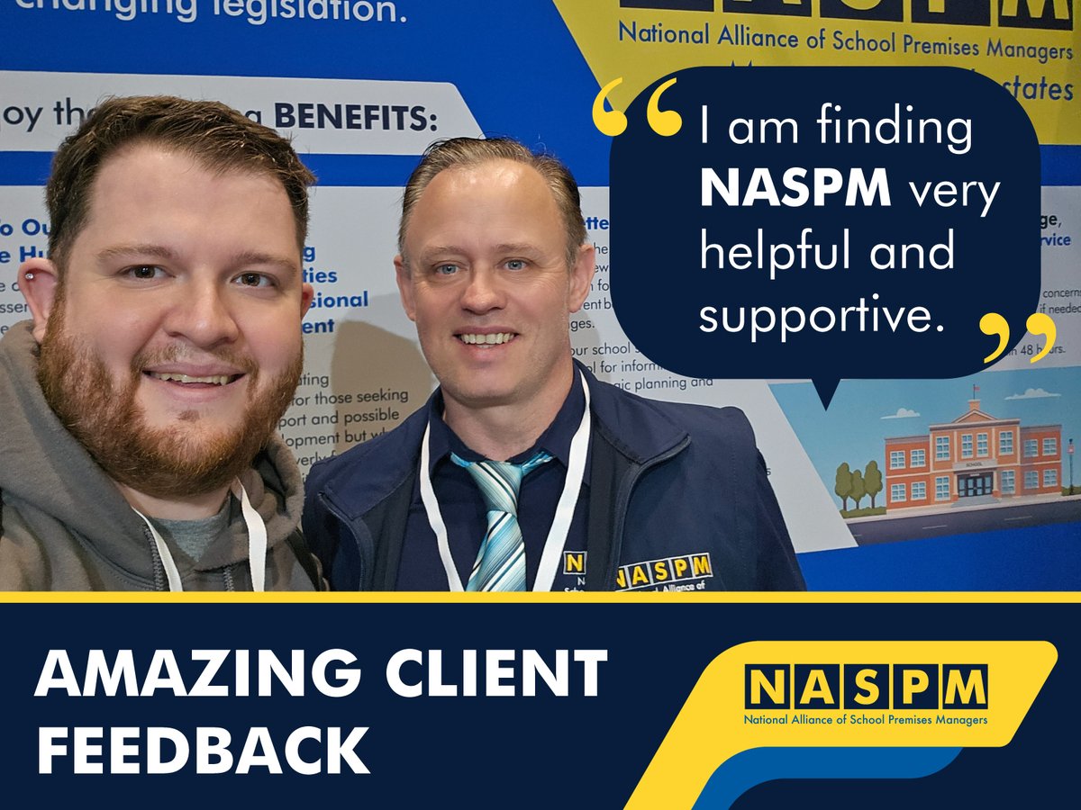 Met Jack at #SAASHOW, he shared his story with NASPM: 'NASPM is invaluable for school safety and compliance. Access resources, get updates, and support when needed. NASPM has been a game-changer for Royal Wharf Primary.' Join for benefits: naspm.co.uk/membership/
