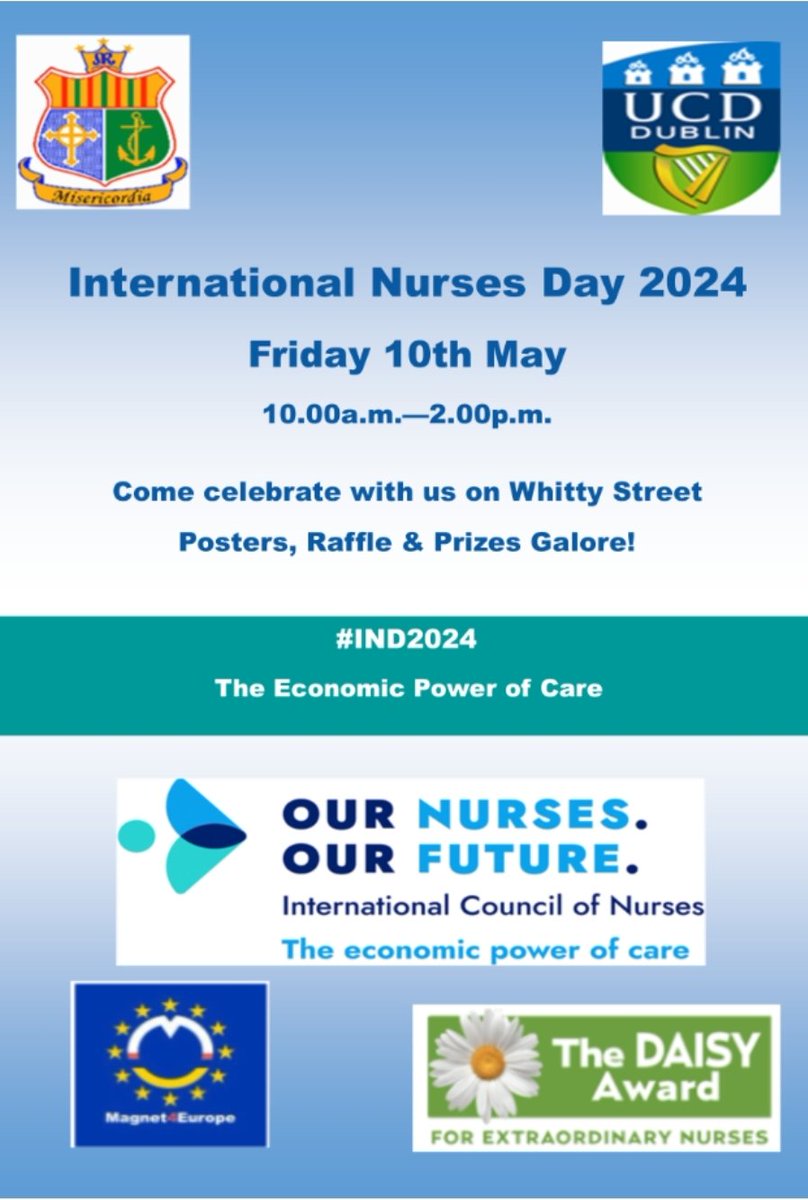 Join us in celebrating our wonderful nurses and applaud their commitment and dedication!