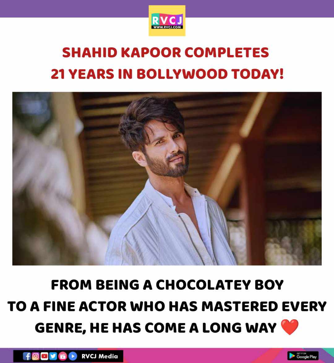 21 years of Shahid Kapoor in Bollywood!

#shahidkapoor #bollywood @shahidkapoor