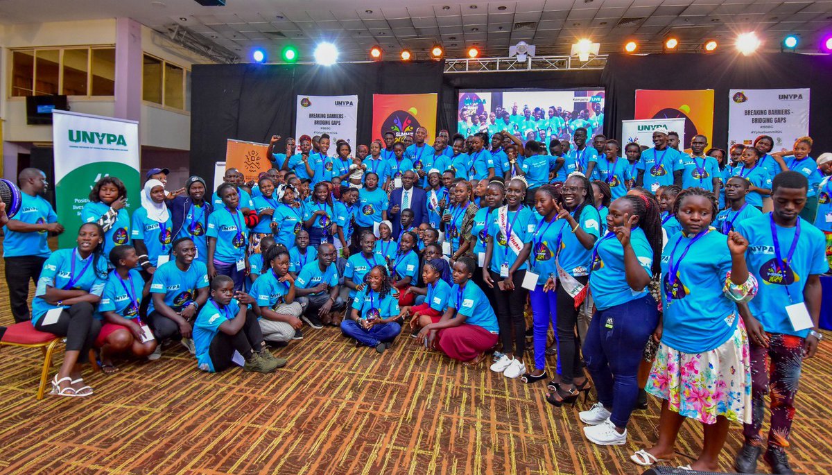 Young people from @ahfugandacares are currently attending a #YplusSummit24 organized by @UNYPA1 under the theme “Breaking Barriers, Bridging the gap” The #YplusSummit brings together all YPLHIV countrywide to meaningful engage, learn & connect with each other. #EndHIVStigma