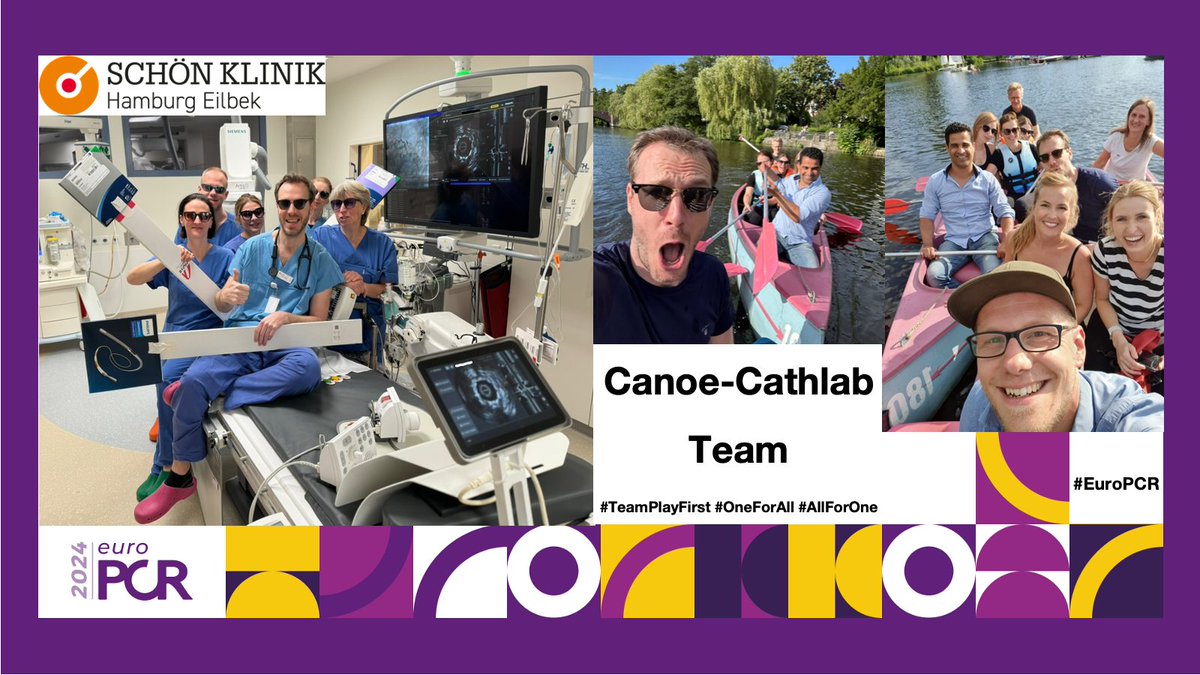 #EuroPCR SportsChallenge #CathlabTeam Schön Klinik Hamburg is ready... ...Are your 🛶, 👟, 🚲, 🏄🏻‍♀️ ready for Paris??? #AllForOne #OneForAll Please comment how you are going to #EuroPCR 2024! 👇⬇️👇⬇️👇