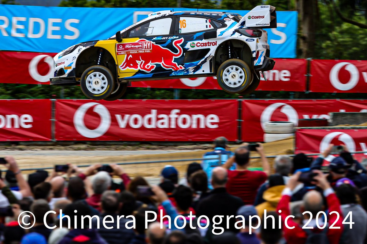What a morning on #Shakedown at @rallydeportugal with @rallytravel @AdrienFourmaux & Alex Coria taking some air in their @MSportLtd PUMA WRC Rally 1 - @richmillener #WRC #WRCLive #ChimeraPhotographic Image ©️@Chimera_Graphic