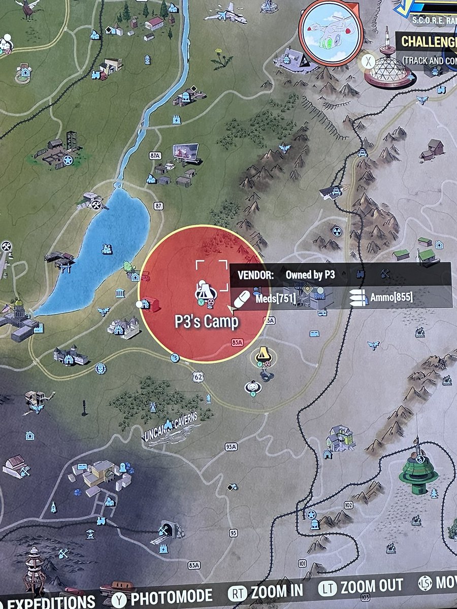 CultureCrave's tweet image. Someone dropped a Nuke on Phil Spencer’s camp in #Fallout76 ☢️

(via @Sam_Snydes)