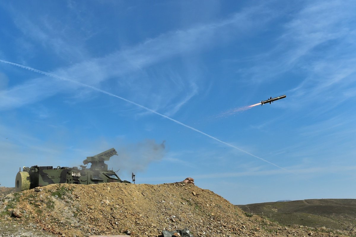 🔴🇹🇷Kara Kuvvetleri Komutanlığına OMTAS Kuleli Zırhlı Tanksavar Aracı teslimatı yapıldı.
