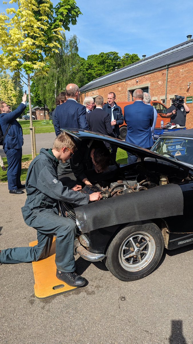 Bicester Heritage (@bicesterh) on Twitter photo .<a href="/TheHSAcademy/">Heritage Skills Acad</a> in full flow highlighting its importance to the future of the industry. .<a href="/TheHSAcademy/">Heritage Skills Acad</a> in full flow highlighting its importance to the future of the industry.