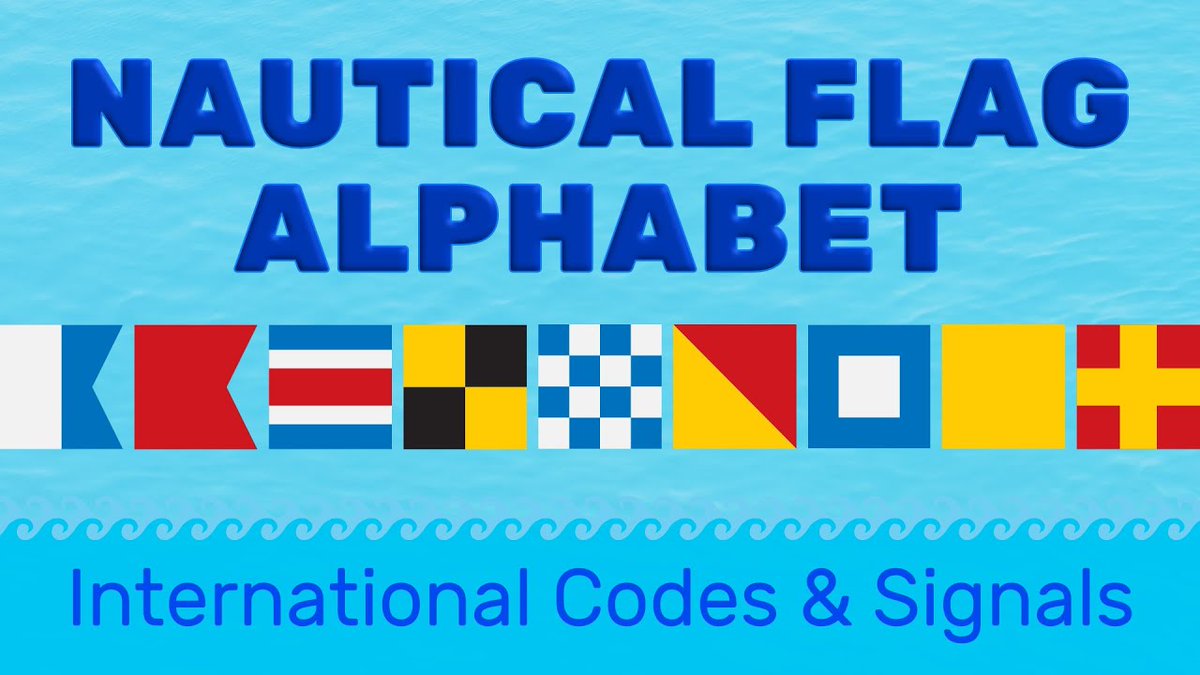 Learn Nautical & Sailing Flags Meanings, International Code of Signals. See the video on flagsbook youtube channel. #flagsbook #Signalflags #Nauticalflags  #shipflags #marineflags #flags #flagsbook #Nauticas #Sailboat #Yacht #yachtlife #Yachting