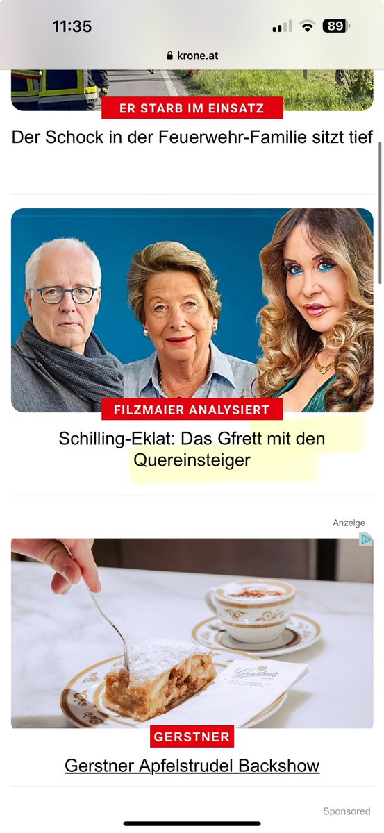 Das Gfrett mit den Deutsch