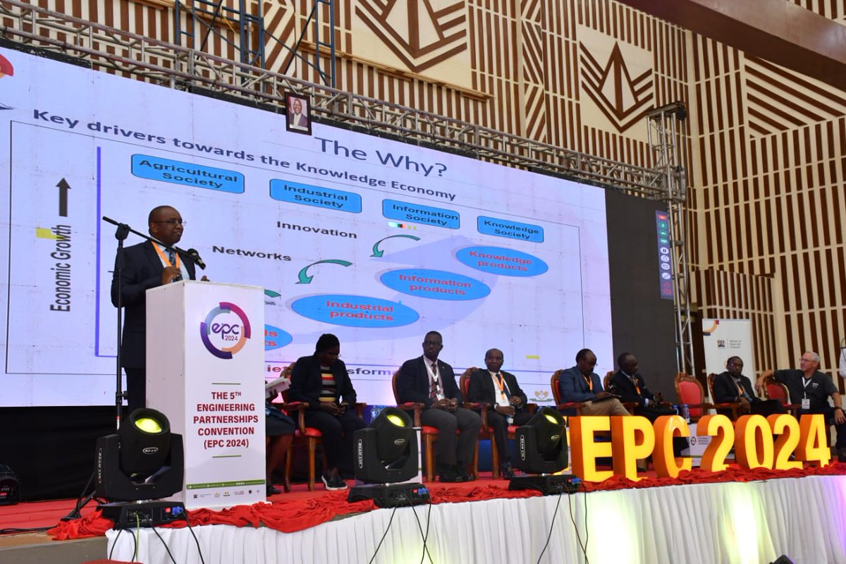 #EPC2024: @DeKUTkenya Vice Chancellor Prof. Eng. Peter N. Muchiri: We have successfully incubated 16 startups at Dedan Kimathi University of Technology, showcasing our unwavering faith in the potential of our students. We extend an invitation to partners to establish a presence