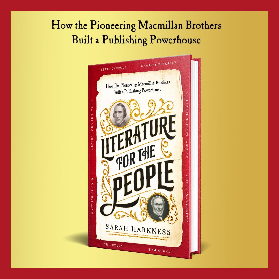 For all lovers of books, publishing and literary luminaries . . . Literature for the People by @sarahhark2 is out today in hardback, ebook and audiobook 📕 Discover the story of Daniel and Alexander, two brothers who changed the publishing world: buff.ly/4br9wV5