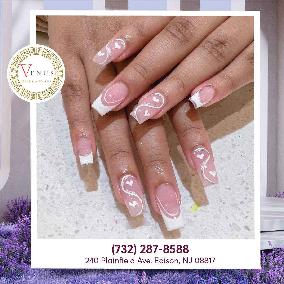 #nailsalon #nailsalonvip #nudenails #acrylicnails #nailsoftheday #nail #instanails #beauty #nailsdesign #manicure #naildesign #nailpolish #nailsswag #nailsnailsnails #Edison #Edisonnails #njnails #venusnailsspa #nailtech #nailspa #nailsalon