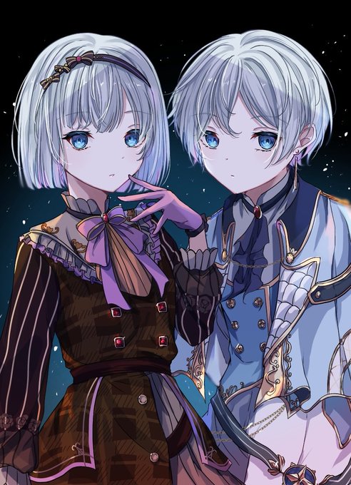 「brother and sister」 illustration images(Latest｜RT&Fav:50)