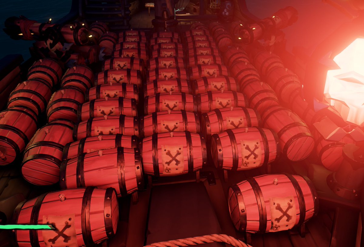 Java_Man_'s tweet image. Tonight I learned just how tight my butt could pucker up while being shot at and in a thunderstorm with this on deck 🤣 Talk about stress!!

#SeaOfThieves