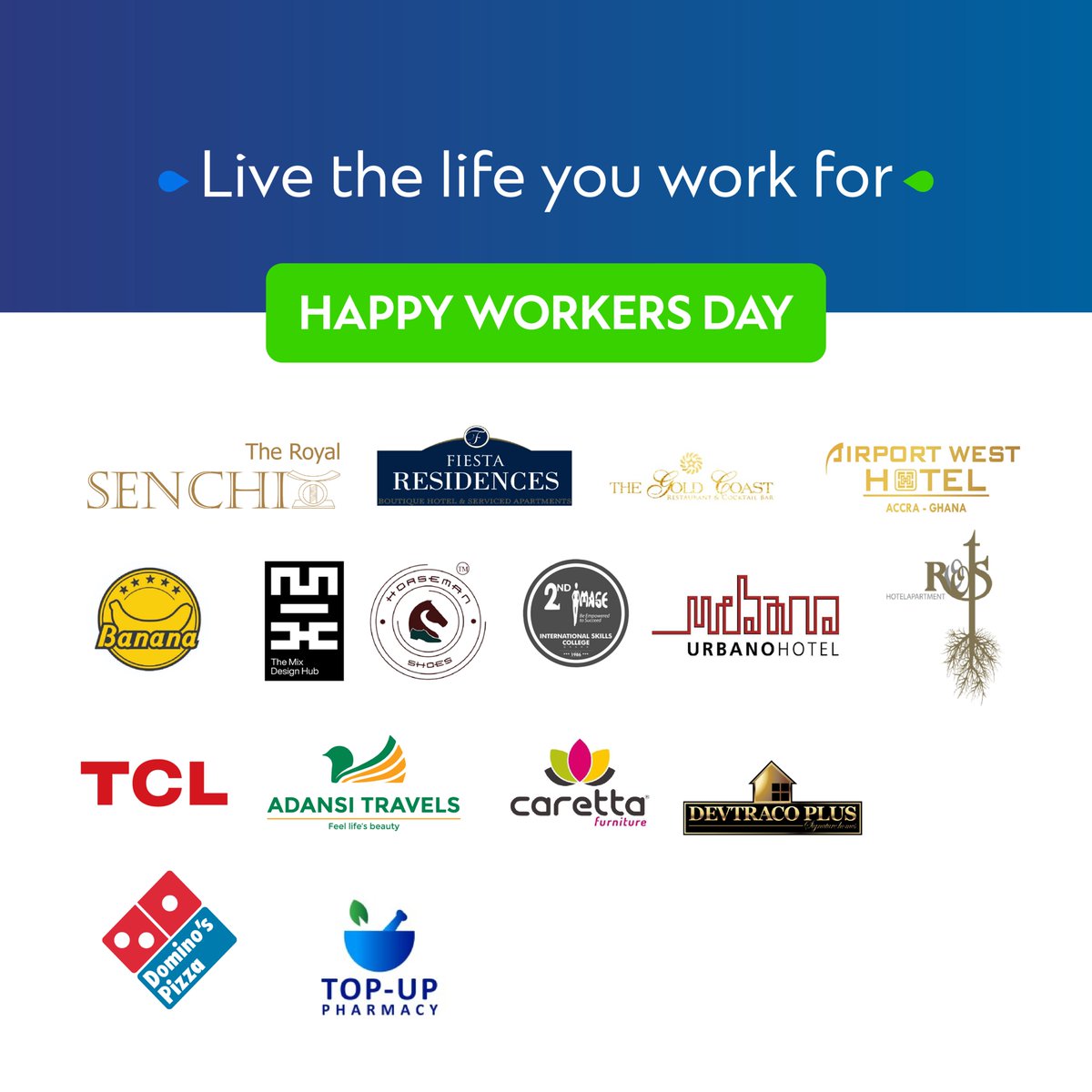 Take time out today to enjoy the very things you work hard for: your essential needs, time with family, and the good life you desire. SCB supports that with up to a 20% discount from our alliance partners. Happy Workers’ Day! #StanChartGhana #HappyWorkersDay