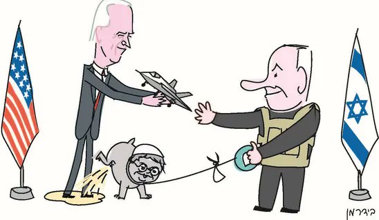 @itamarbengvir Cartoon by Haaretz: Ingratitude