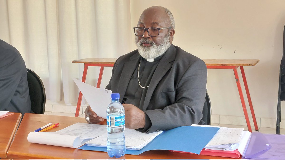 'We, being at the service of @IMBISA as well as the universal Church - as pilgrims of hope, let us remain focused on proclamation of the Good News towards the realization of our synodal Church which manifests communion, participation and mission' (Arch. Nashenda OMI, president)