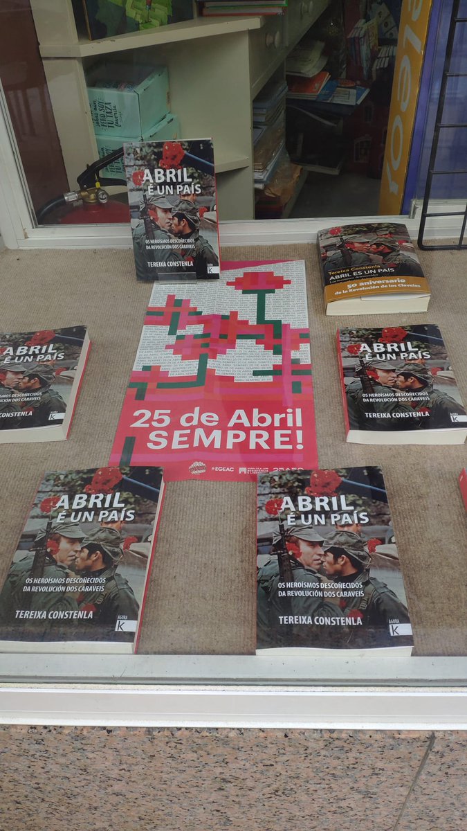 Moi leda pola acollida especial das librarías galegas a 'Abril é un país'