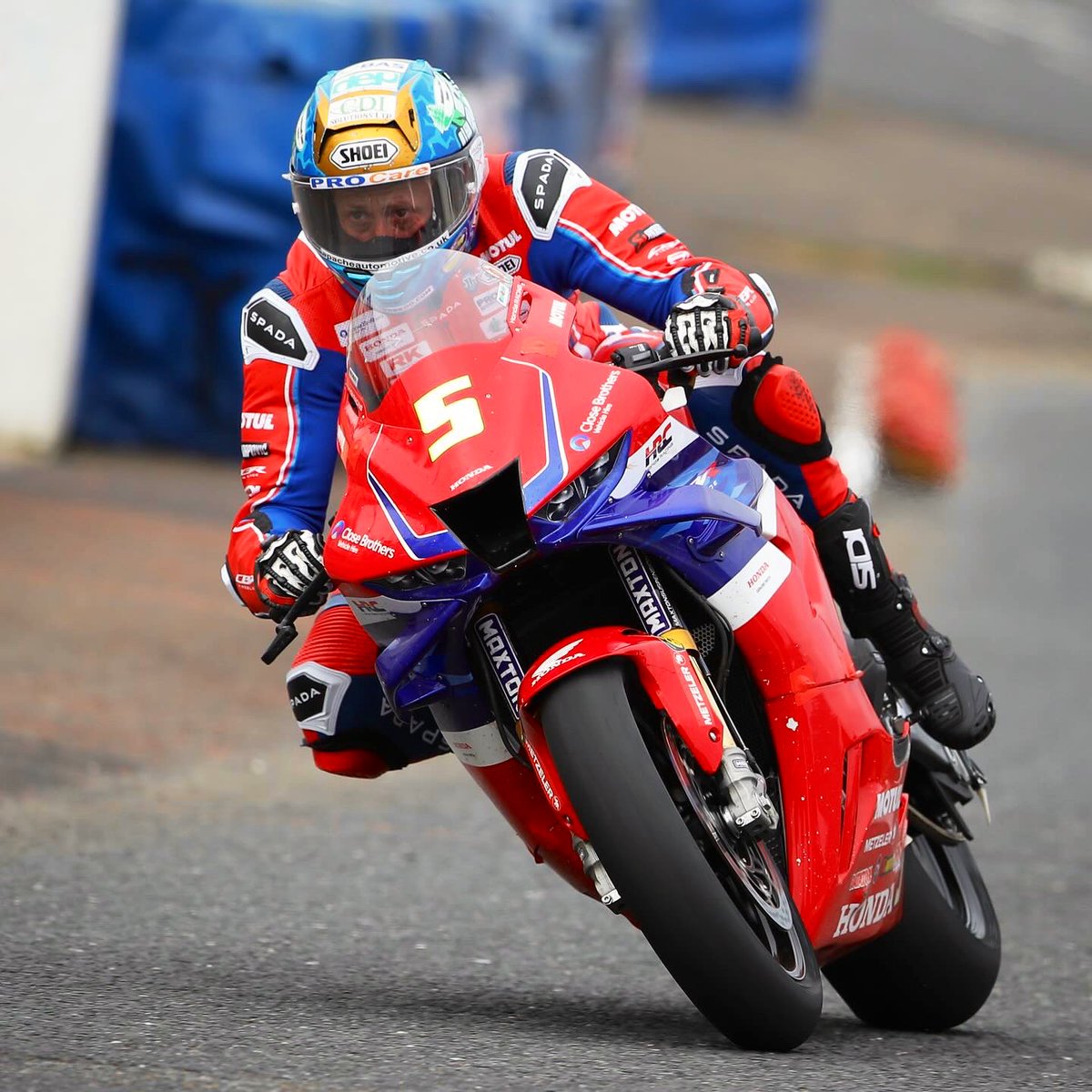 Day two is go for us at the @northwest200 👊 #HondaRacing #Fireblade