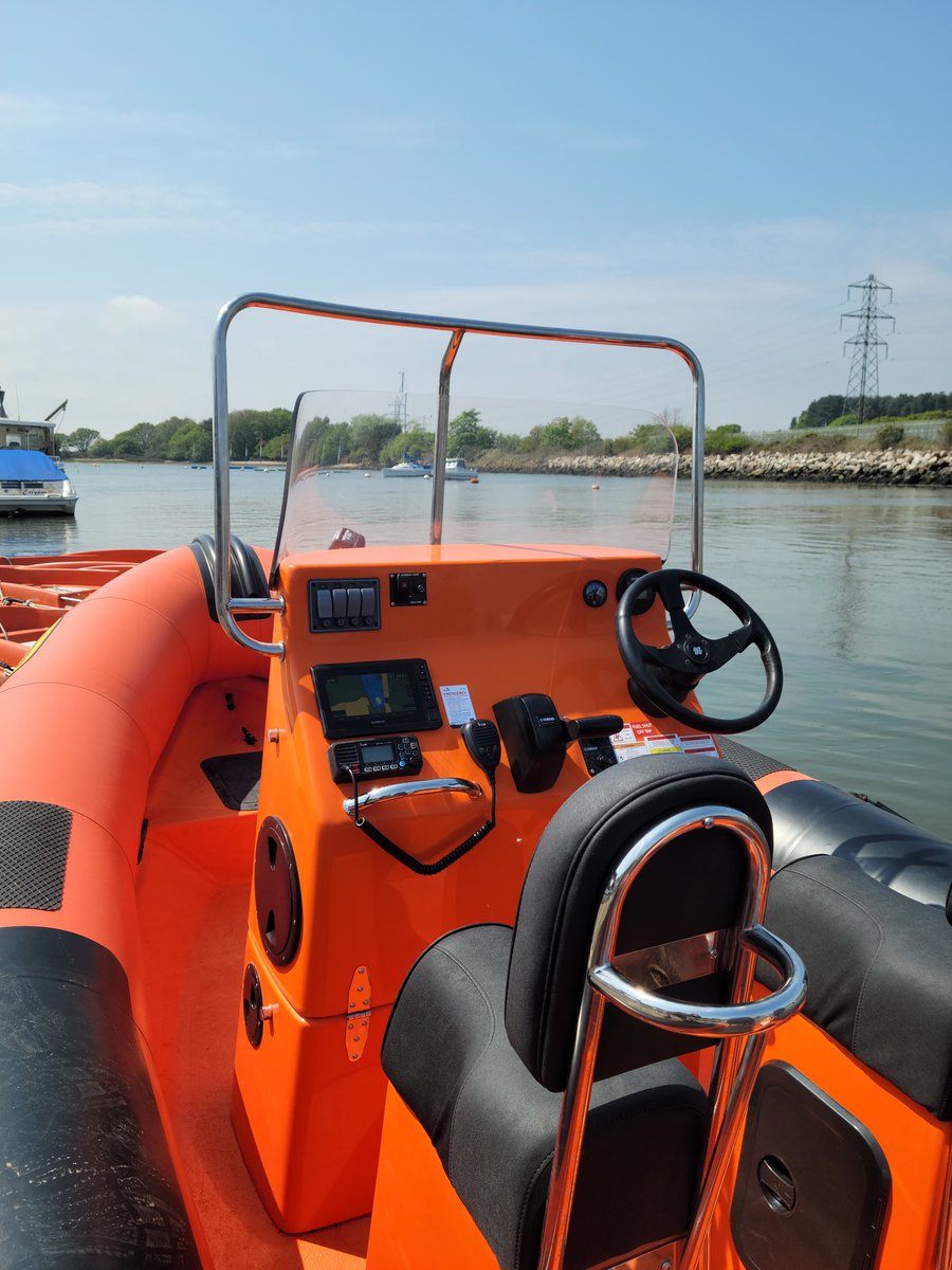 We are loving our new rib. Perfect for our RYA Powerboat courses.👌#powerboating