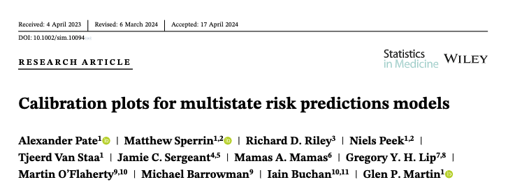 Calibration plots for multistate risk predictions models @LHCHFT @LJMU_Health @LivHPartners #data @ARISTOTELES_HE onlinelibrary.wiley.com/doi/10.1002/si…