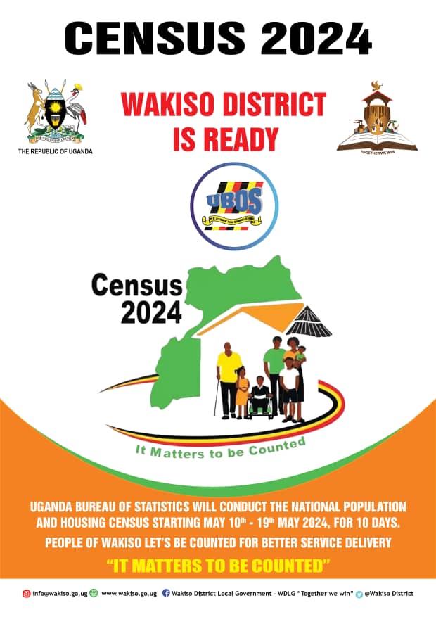 '📊 Your voice matters! 📊 Take part in shaping Uganda's future by participating in the National Housing and population Census. Your accurate information ensures better services and planning for our communities. Be counted, be heard! #Census #BeCounted #CommunityMatters'
