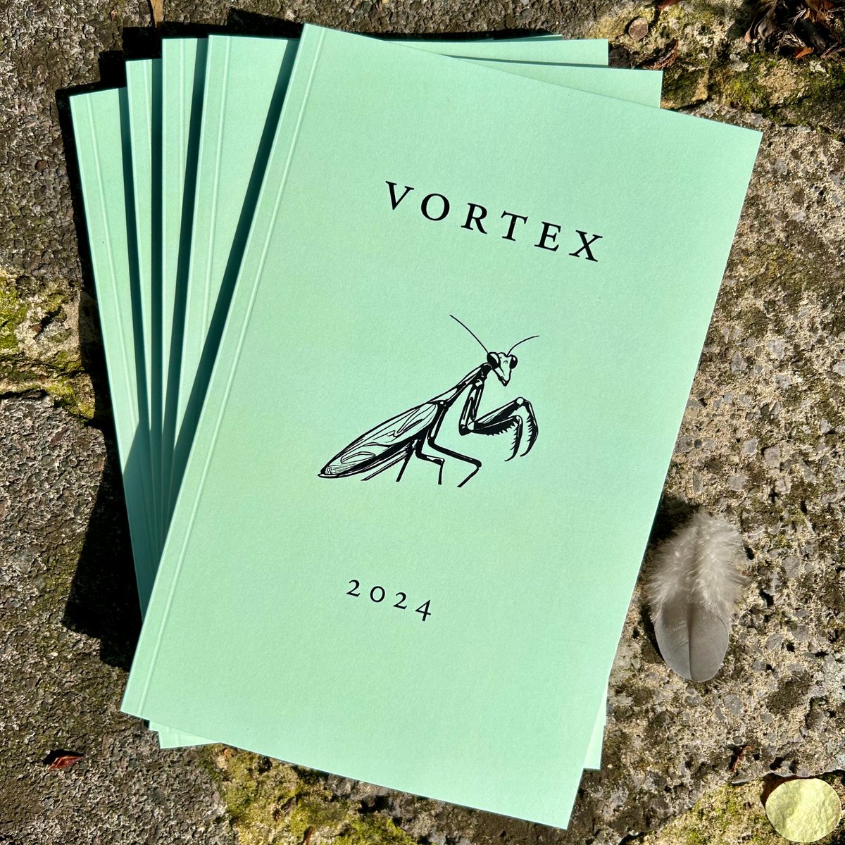 The 2024 edition of lit mag VORTEX is here and doesn't it look fine? Congratulations to Creative Writing students on the BA and MA programmes who wrote for it and edited it @_UoW #newwriting