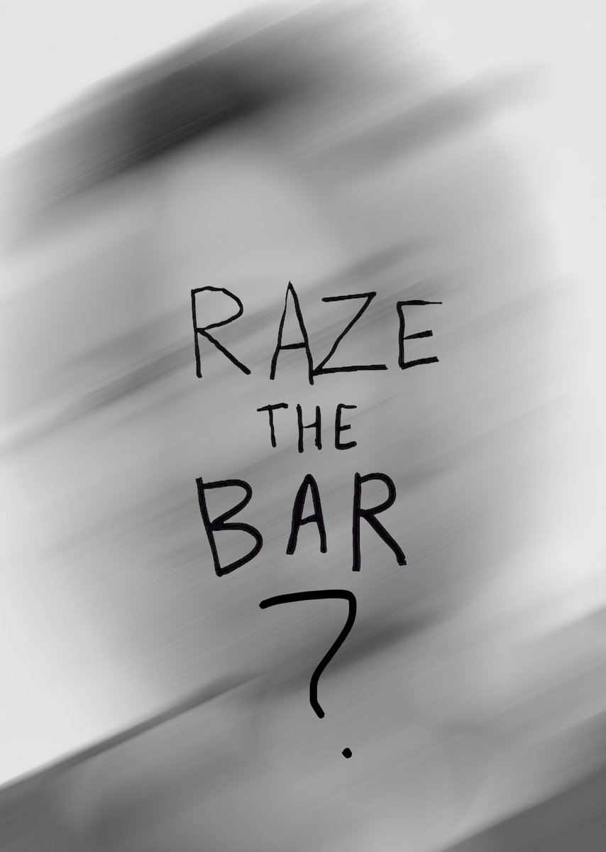 Our new track Raze The Bar is out tomorrow 🖤 Two very special friends of ours worked on the backing vocals for this song. Can you guess who they are?